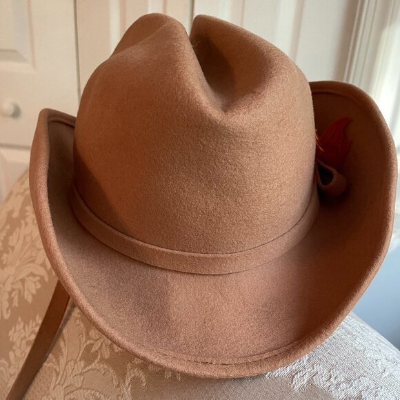 Lancaster Accessories - Sporty Felt Cowgirl  Hat